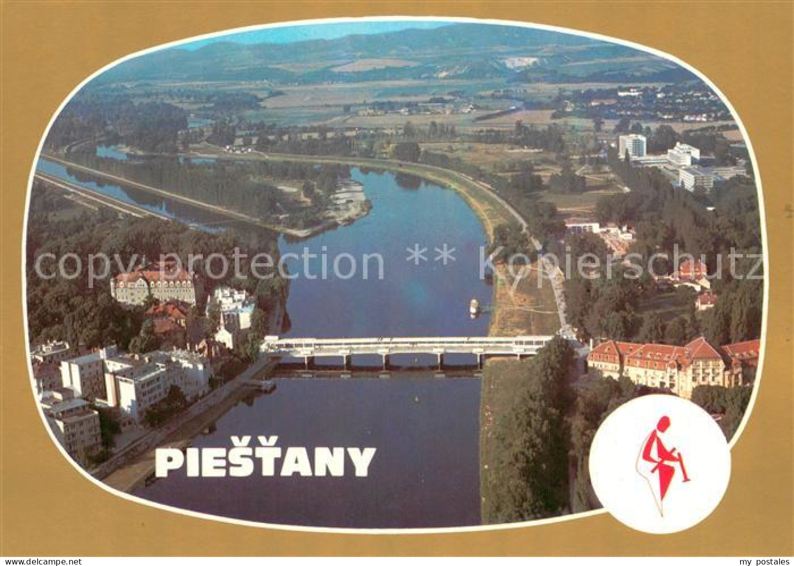 73705062 Piestany Fliegeraufnahme Piestany - Slovakia