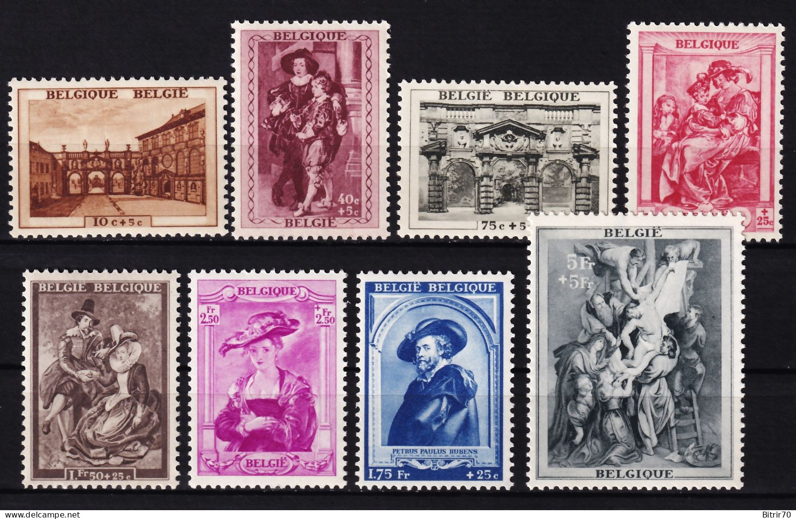 Belgica, 1939  Y&T. 504 / 511,  MNH. - Unused Stamps