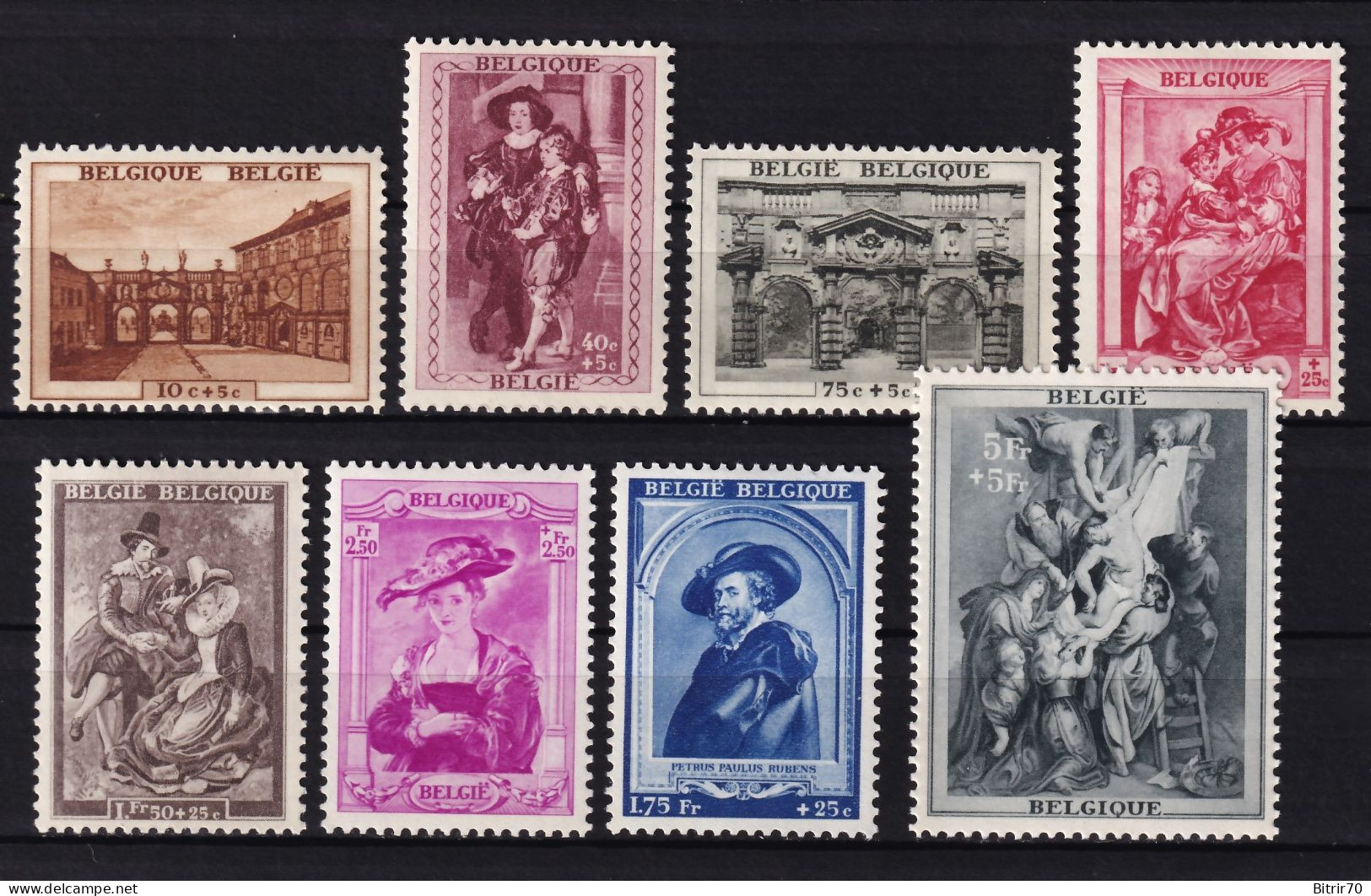 Belgica, 1939  Y&T. 504 / 511,  MNH. - Nuevos