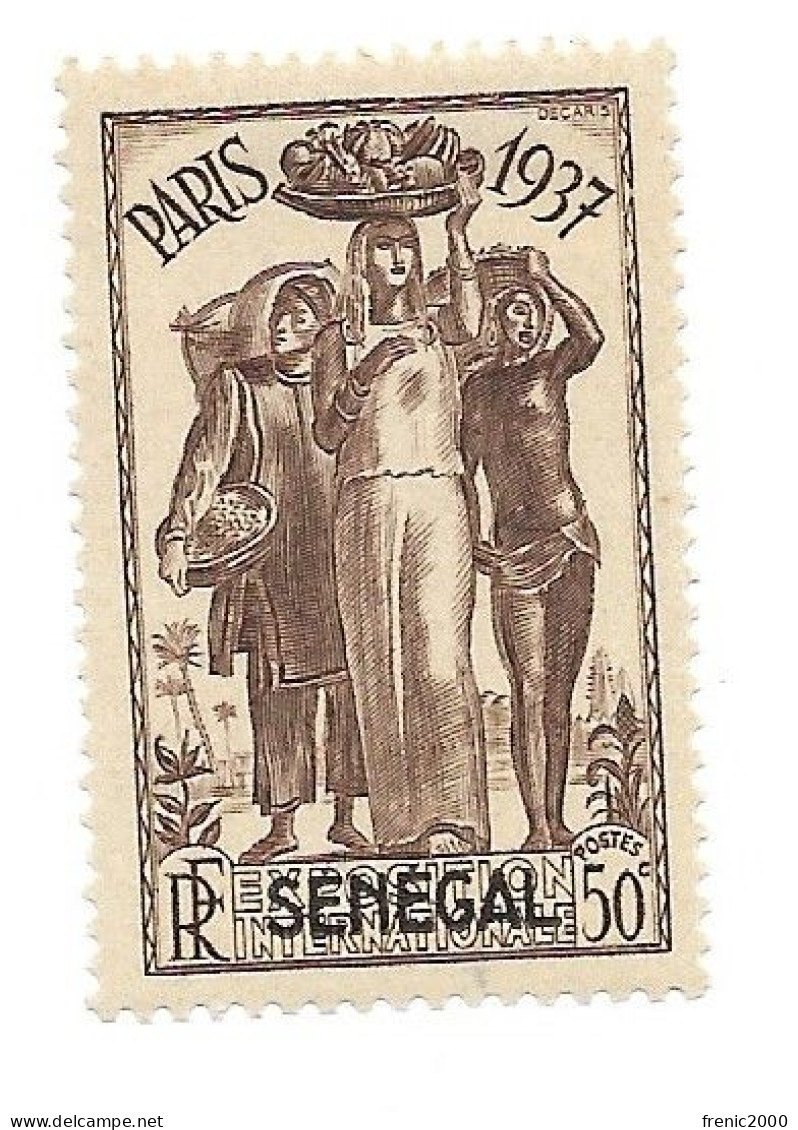 TC 017 - Timbres Sénégal 138 à 143 * - Unused Stamps