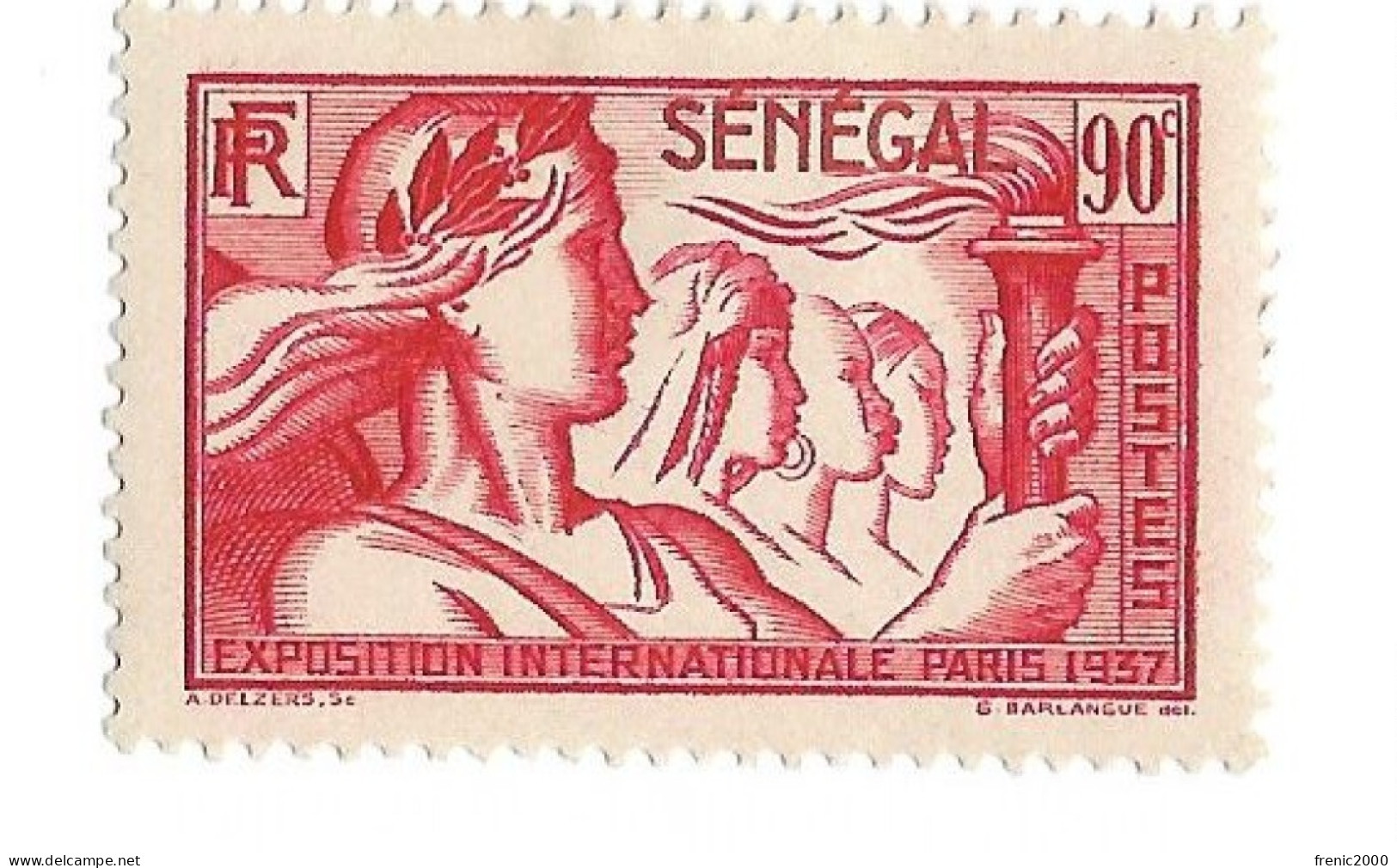 TC 017 - Timbres Sénégal 138 à 143 * - Unused Stamps