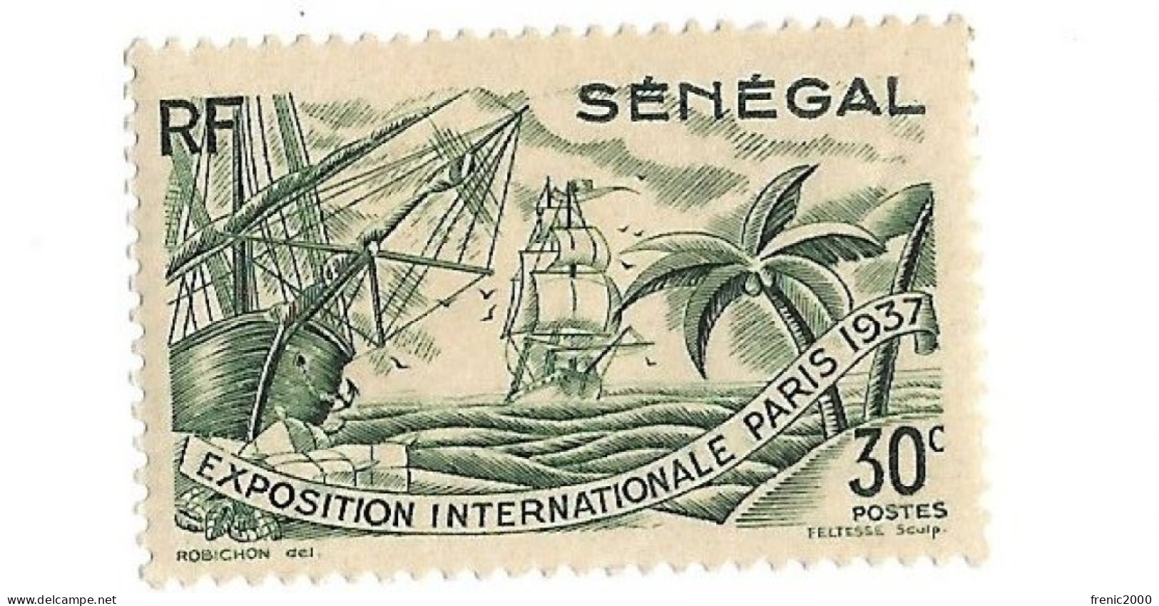 TC 017 - Timbres Sénégal 138 à 143 * - Neufs