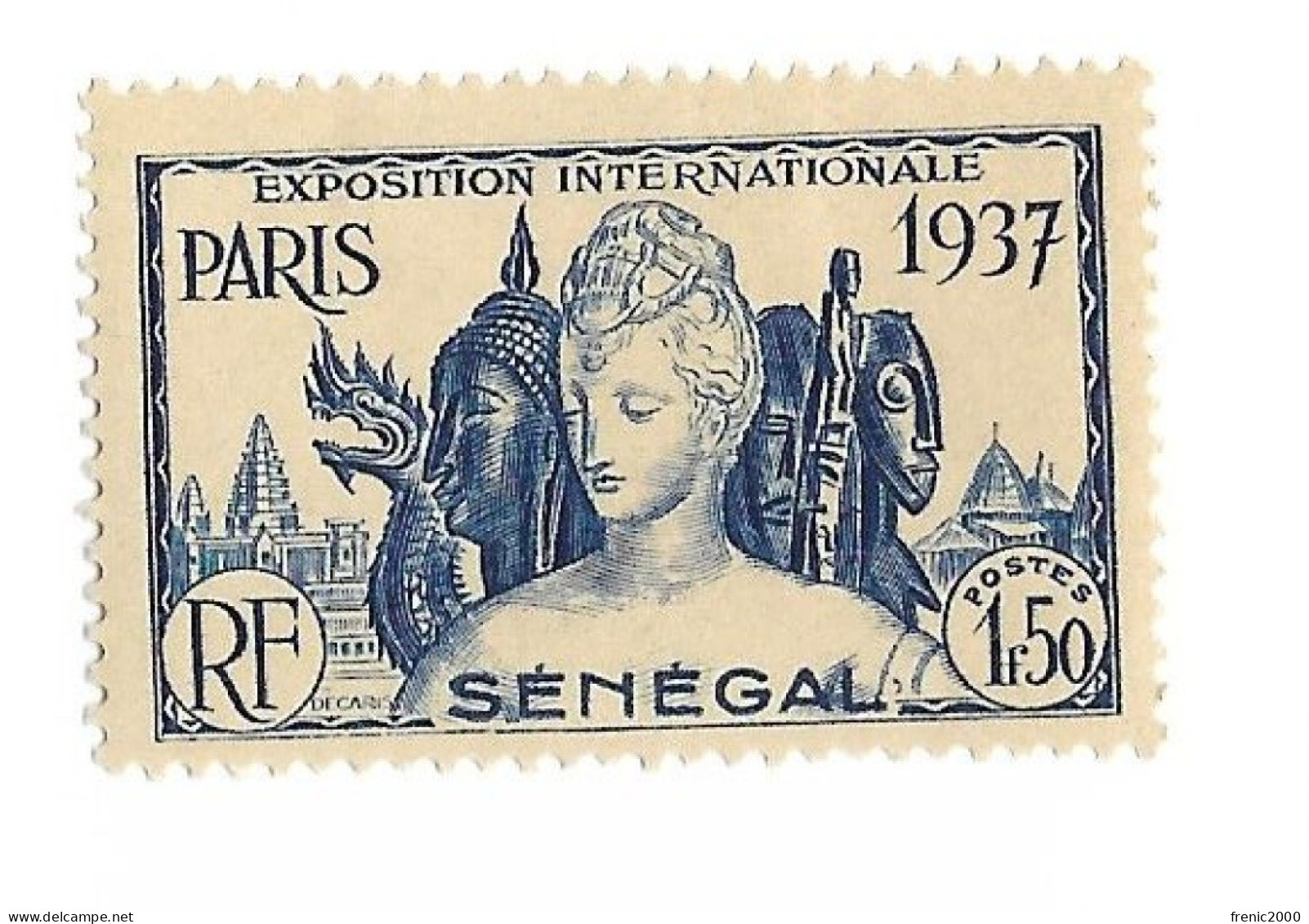 TC 017 - Timbres Sénégal 138 à 143 * - Unused Stamps