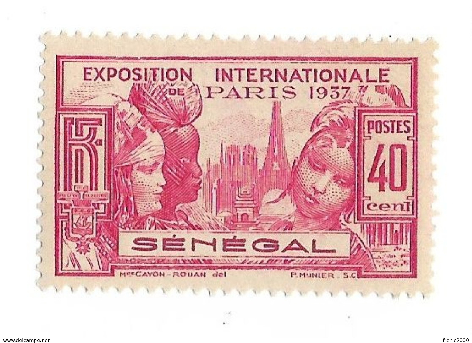 TC 017 - Timbres Sénégal 138 à 143 * - Nuevos