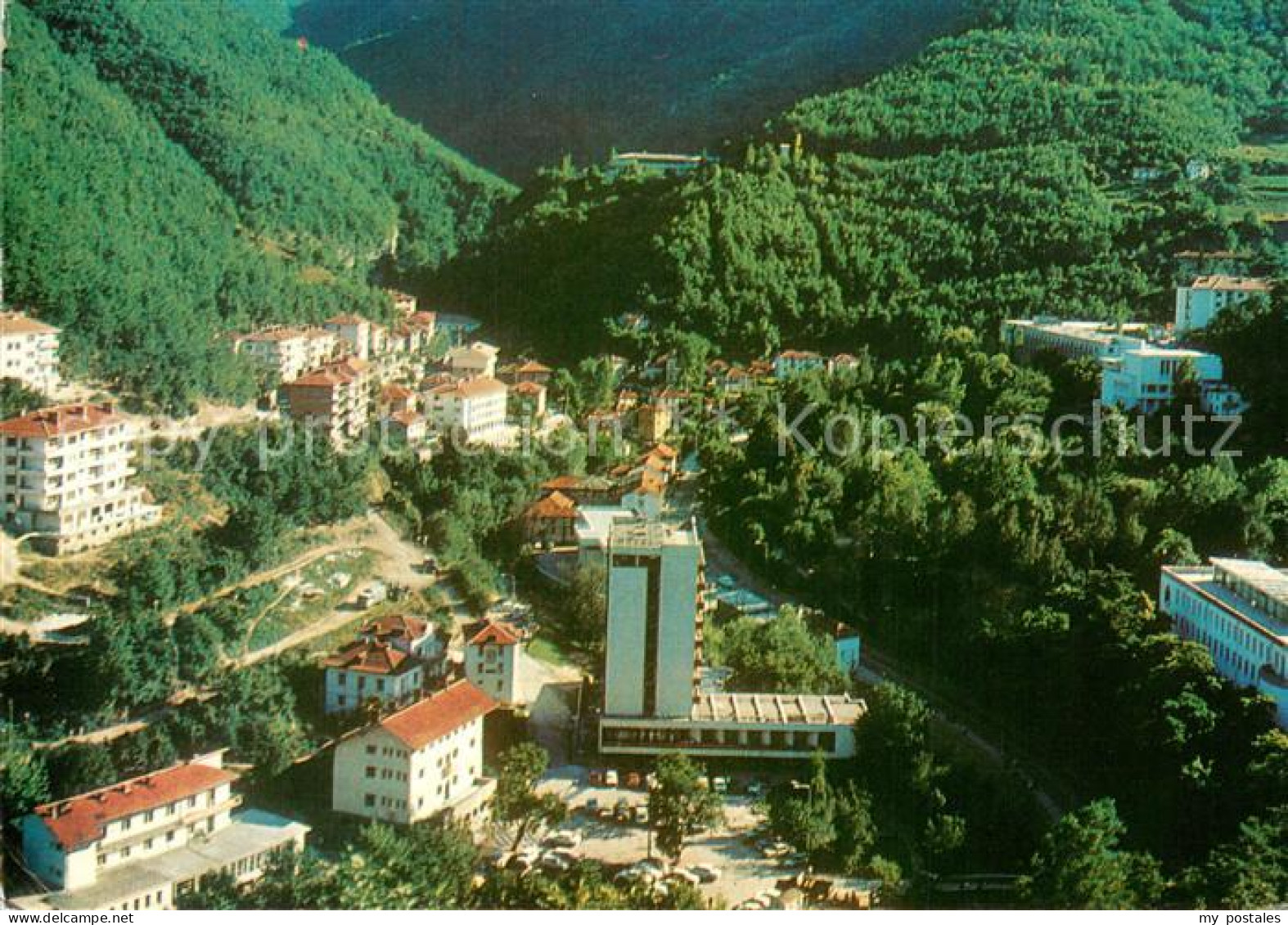 73705015 Pamporovo Pamporowo Mineralbad Naretschen Fliegeraufnahme Pamporovo Pam - Bulgaria