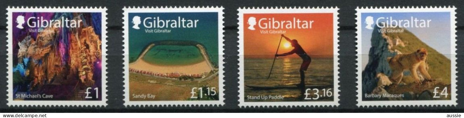 Gibraltar 2022 Yvertn° 2056-2059 Micheln° 2055-2058 *** MNH Landscapes - Gibraltar