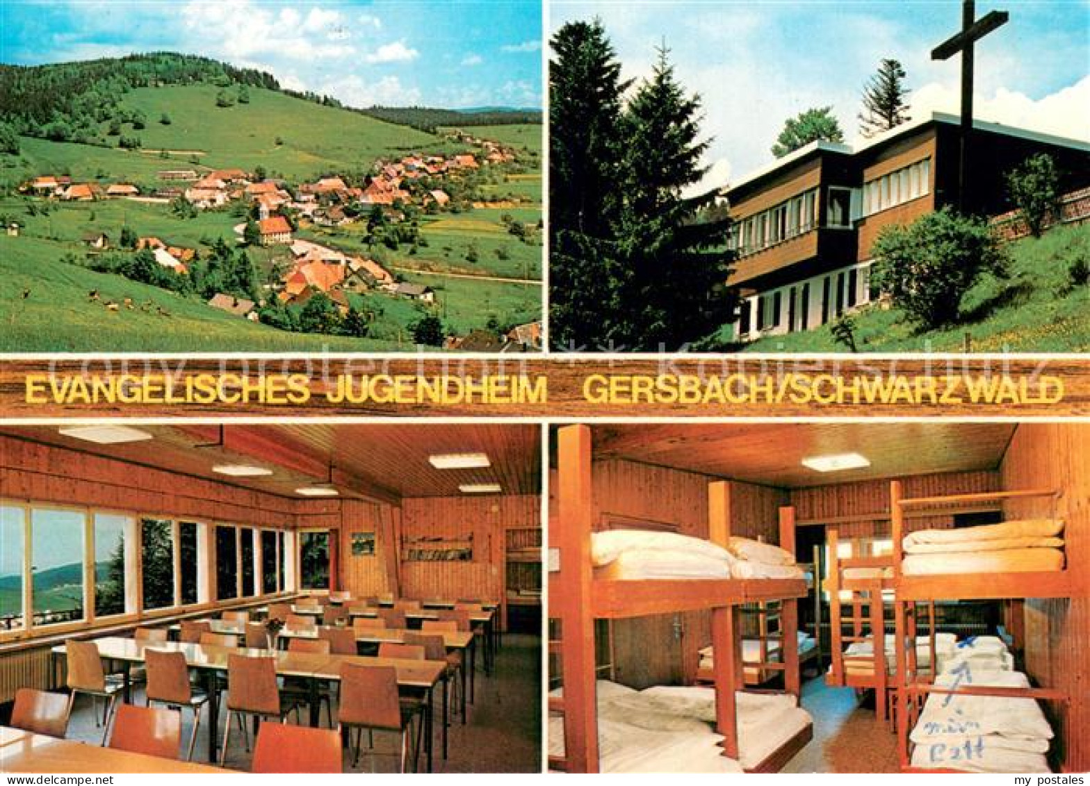 73705010 Gersbach Schopfheim Panorama Ev Jugendheim Speisesaal Bettenzimmer Gers - Schopfheim