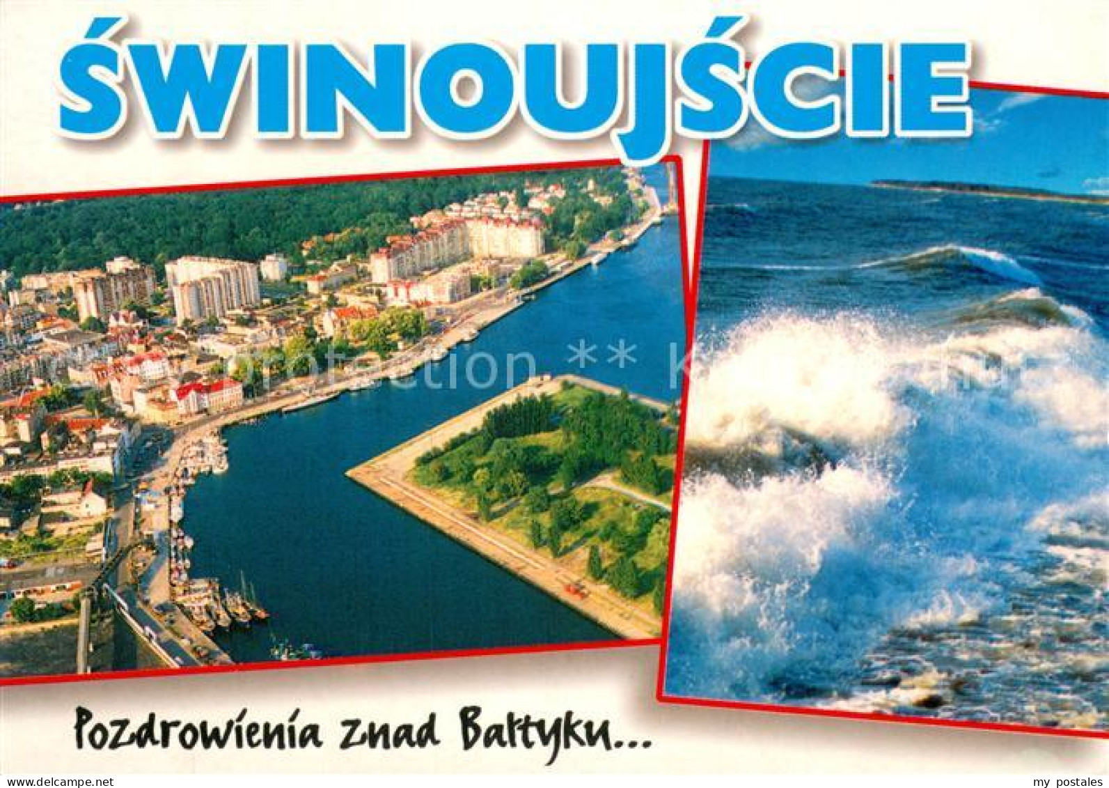 73704983 Swinoujscie Swinemuende Pozdrowienia Znad Baltyku Swinoujscie Swinemuen - Polonia