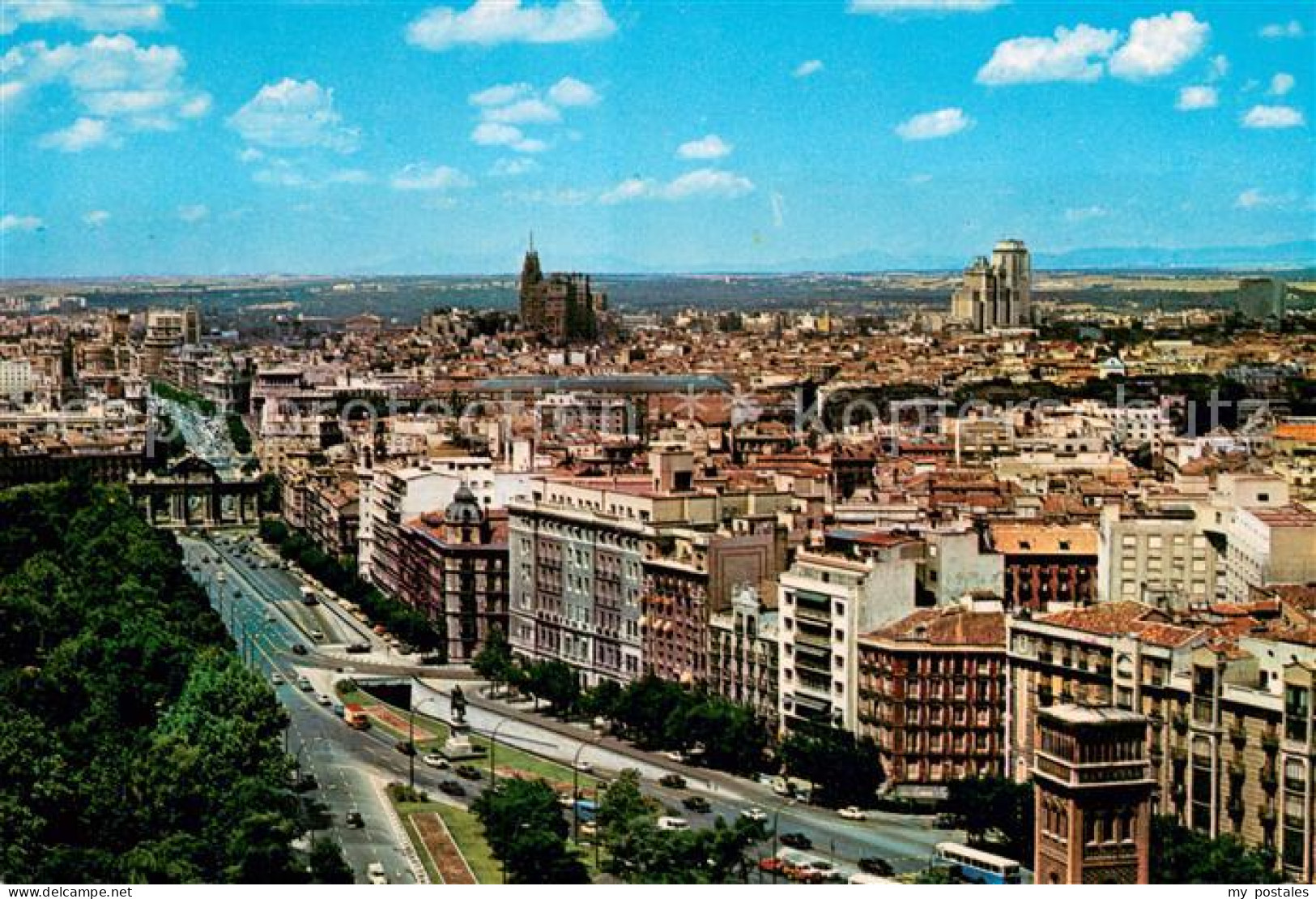 73704926 Madrid Spain Panorama Madrid Spain - Other & Unclassified