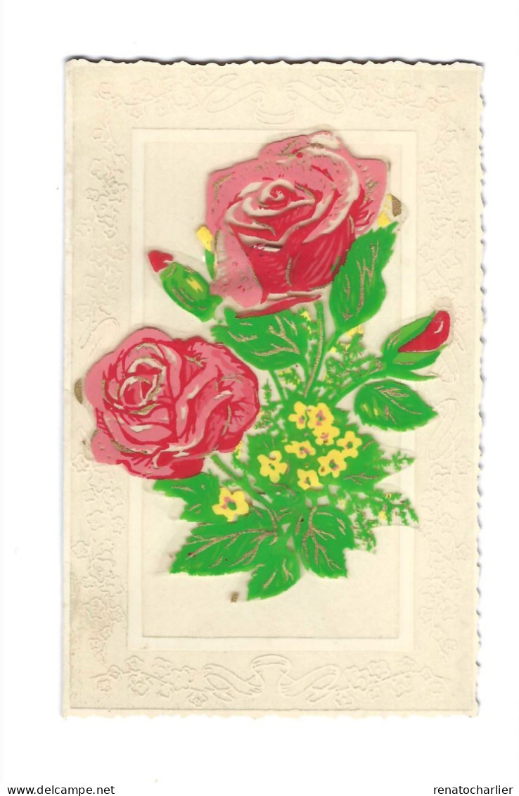 Montage De Roses.(plastique) - Cartoline Con Meccanismi