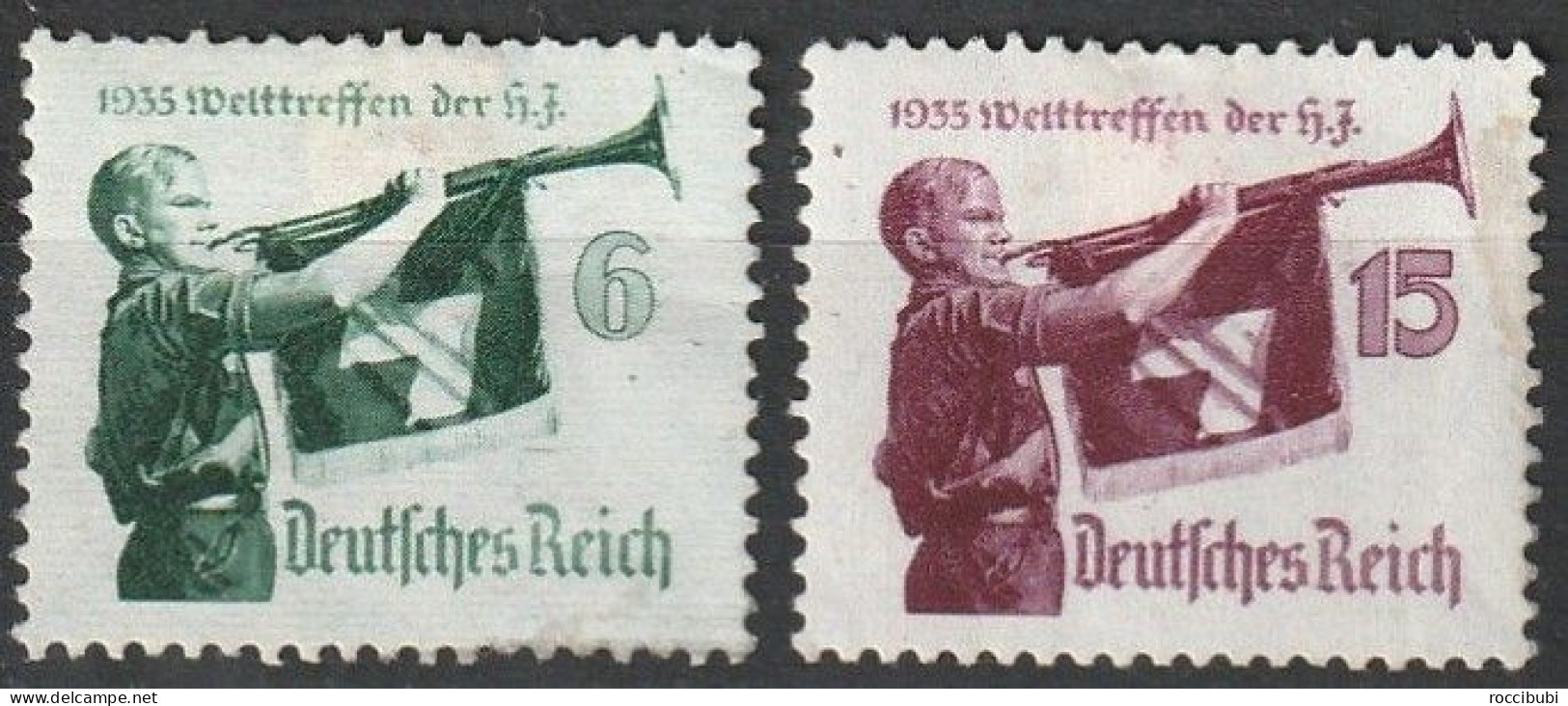 1935 // 584/585 * - Unused Stamps