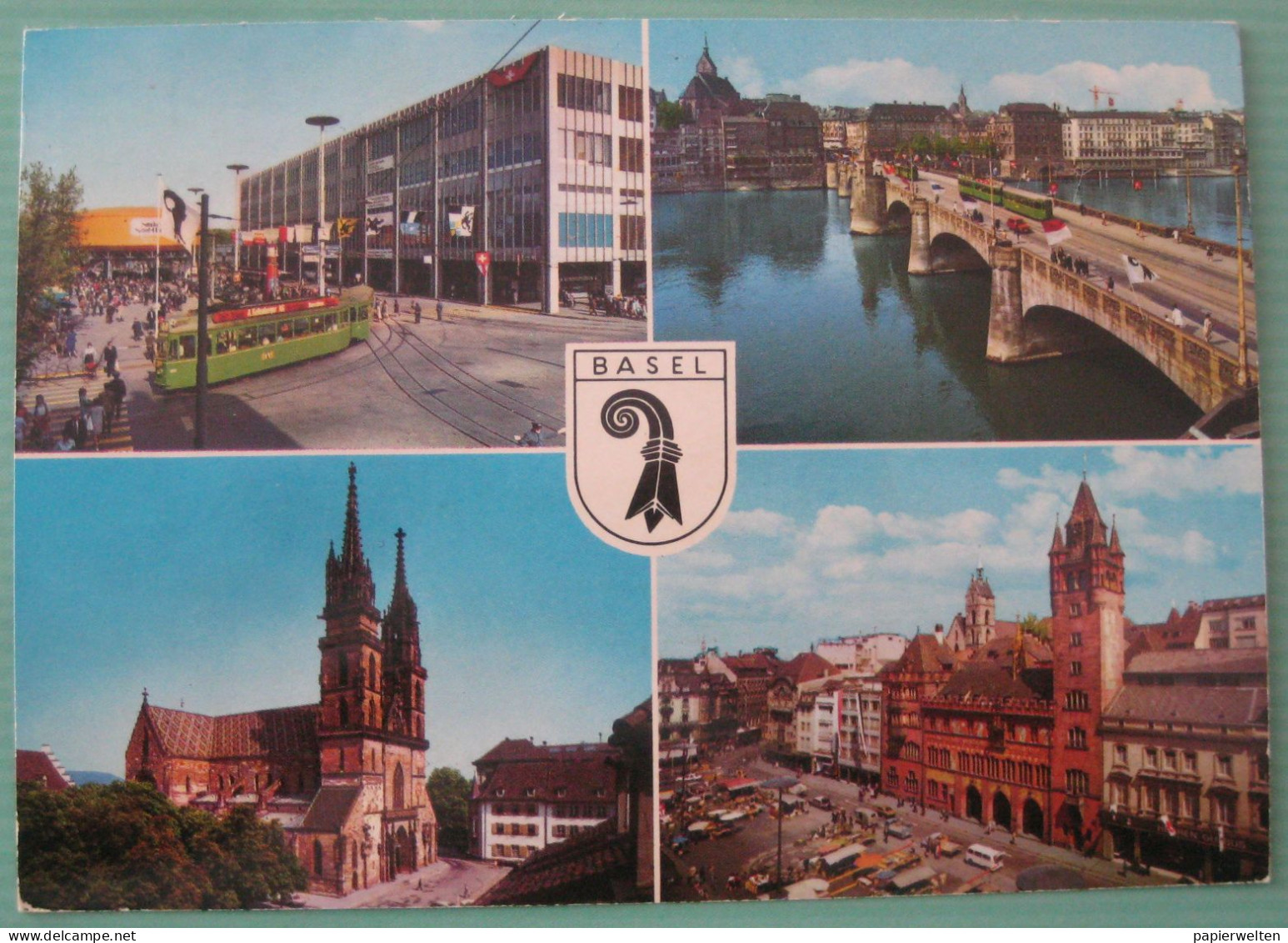 Basel - Mehrbildkarte - Bâle