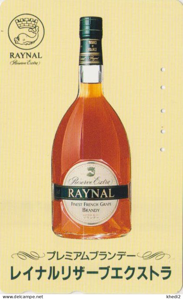 Télécarte JAPON / 110-011 - ALCOOL - BRANDY RAYNAL PREMIUM - Alcohol FRANCE Related JAPAN Phonecard - Alkohol TK - Japon