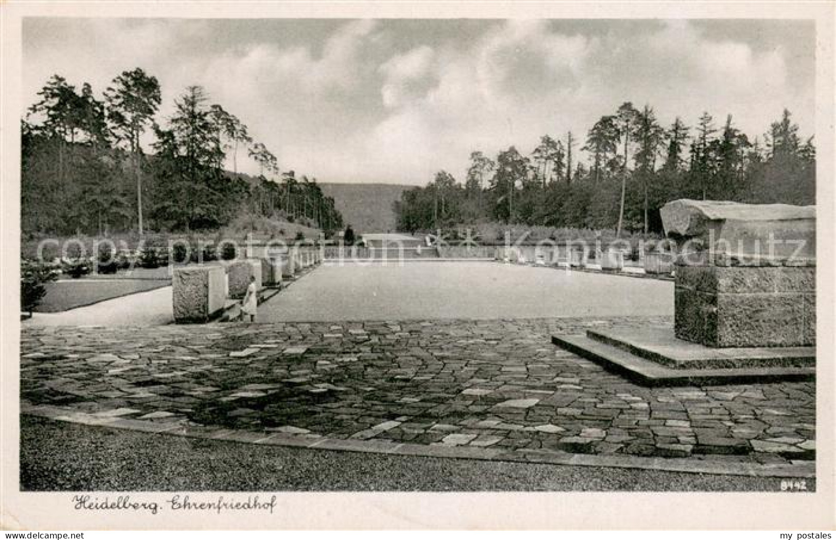 73704797 Heidelberg Neckar Ehrenfriedhof Heidelberg Neckar - Heidelberg