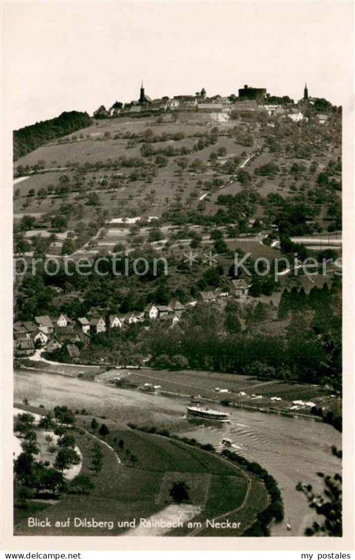 73704796 Neckargemuend Blick Auf Dilsberg Und Rainbach Neckargemuend - Neckargemünd