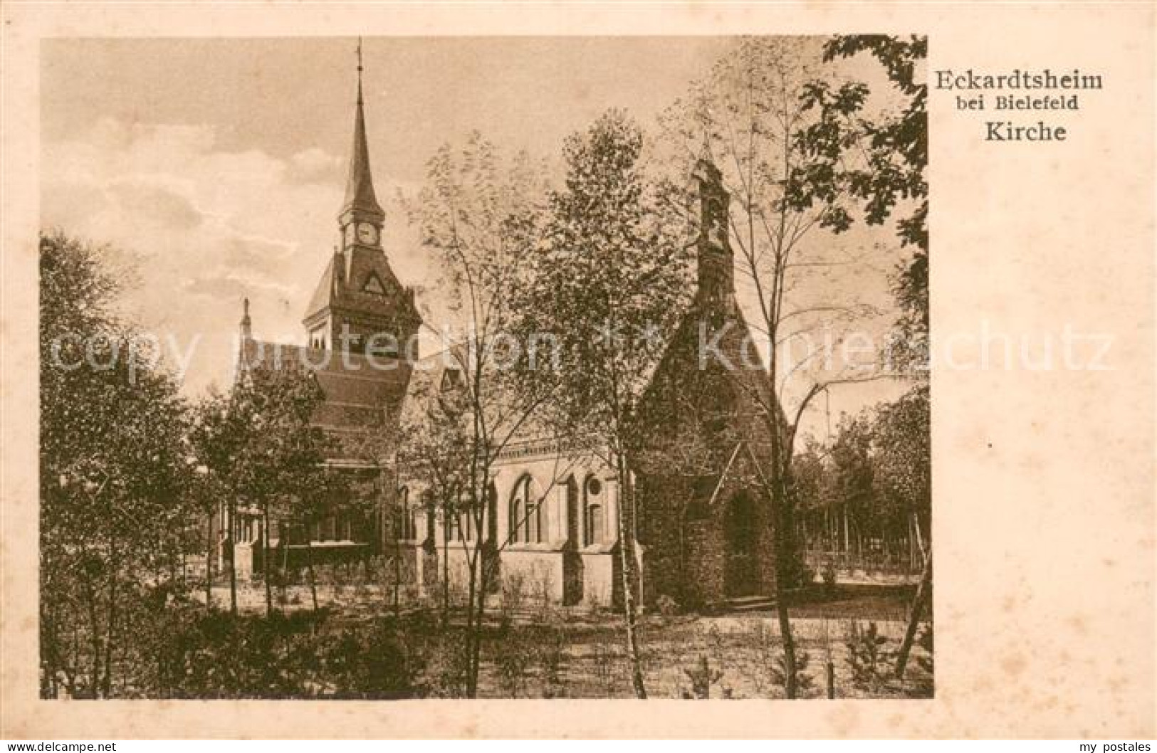 73704741 Brackwede Westfalen Eckardtsheim Kirche Brackwede Westfalen - Bielefeld