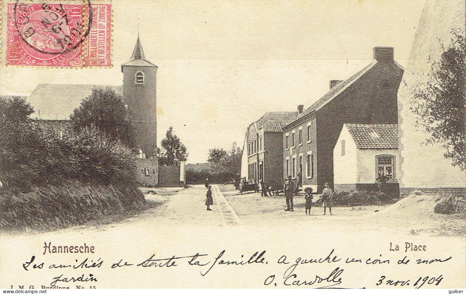 Hannesche La Place  Animée  - Burdinne