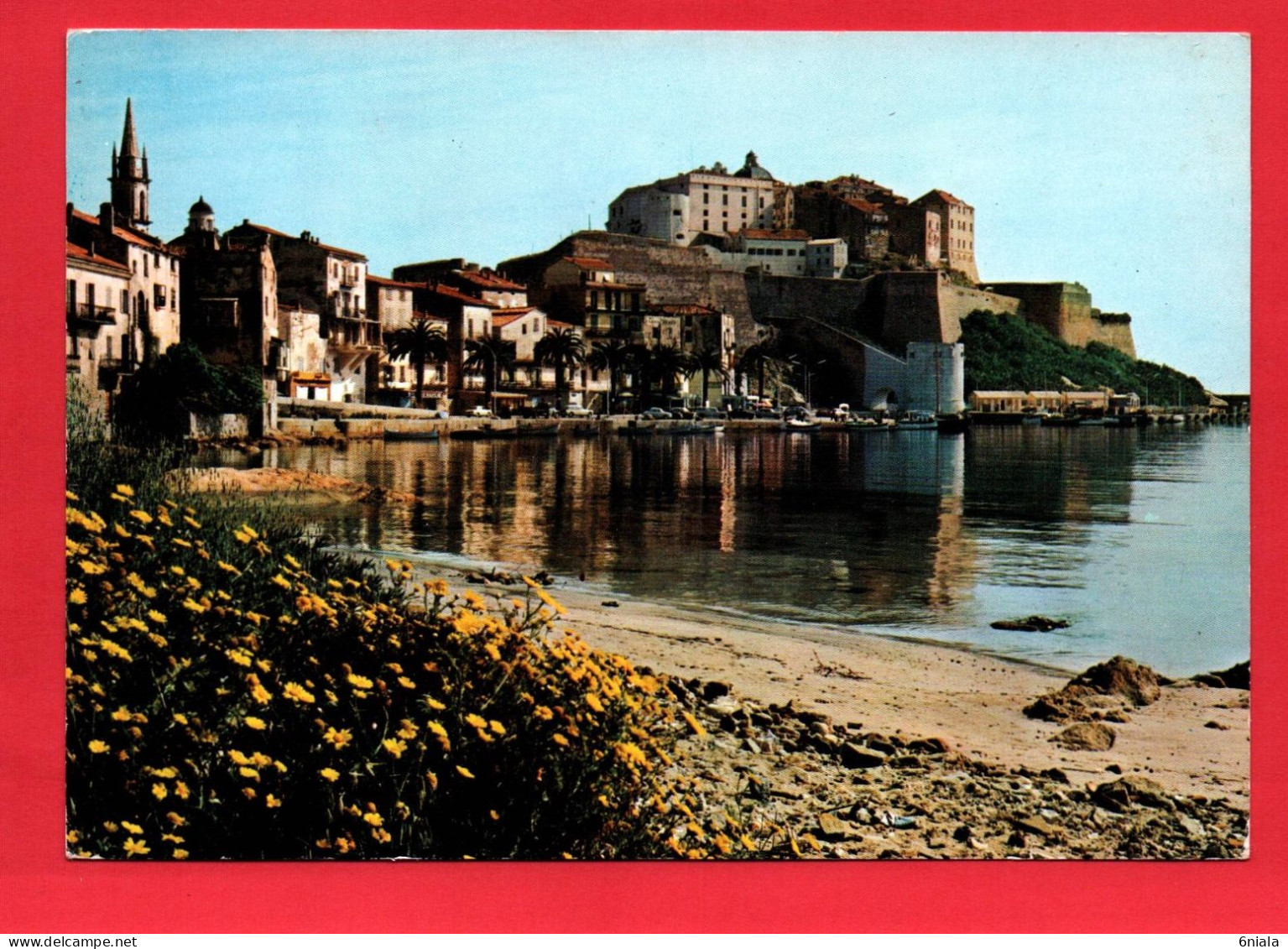 18633 CALVI  Le Port Et La Citadelle    (2 Scans ) 20 Corse - Calvi