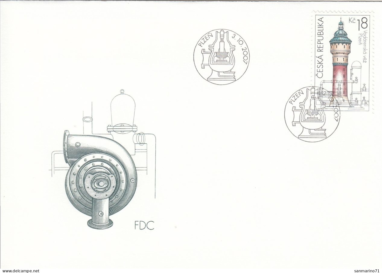 FDC CZECH REPUBLIC 531 - Autres & Non Classés