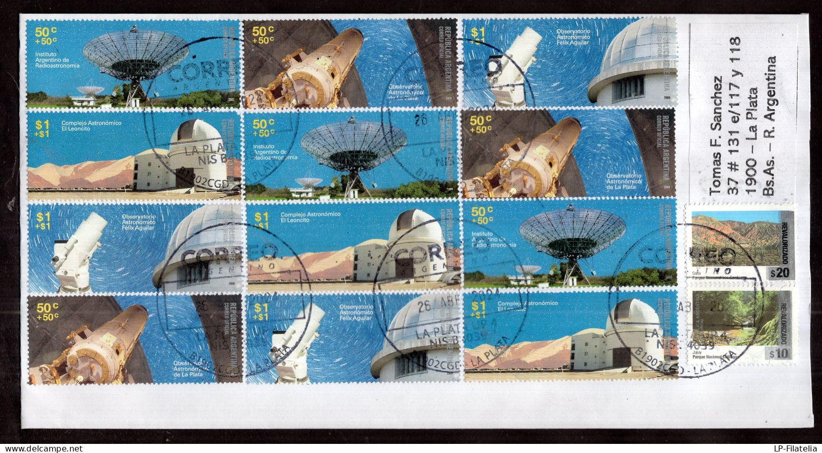Argentina - 2024 - Space - Modern Stamps - Diverse Stamps - Covers & Documents
