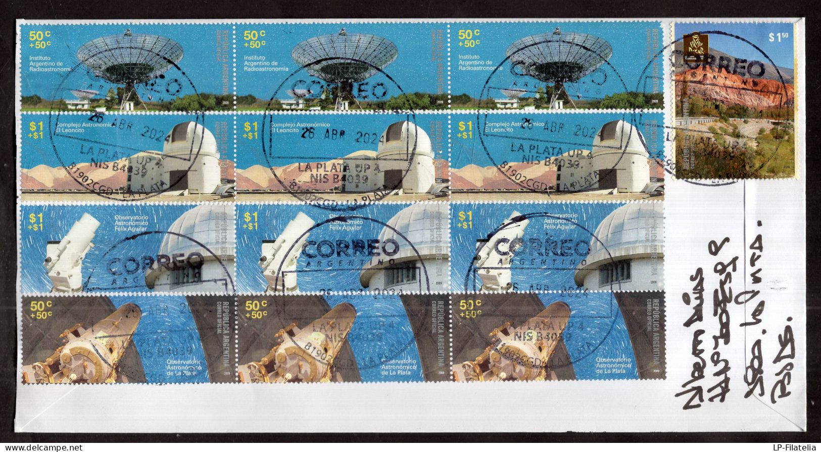 Argentina - 2024 - Space - Modern Stamps - Diverse Stamps - Covers & Documents