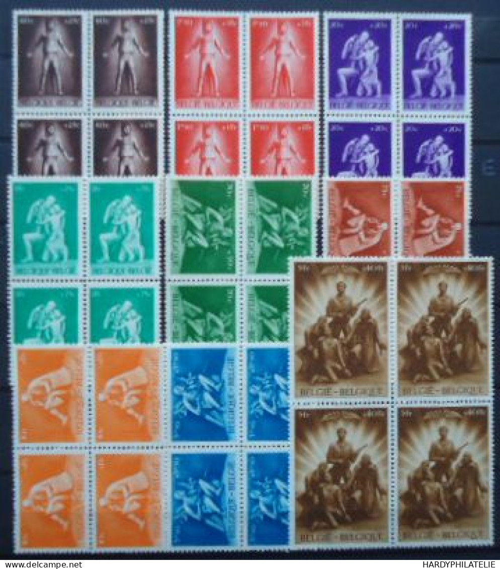 BELGIQUE N°701/709 MNH** - Unused Stamps