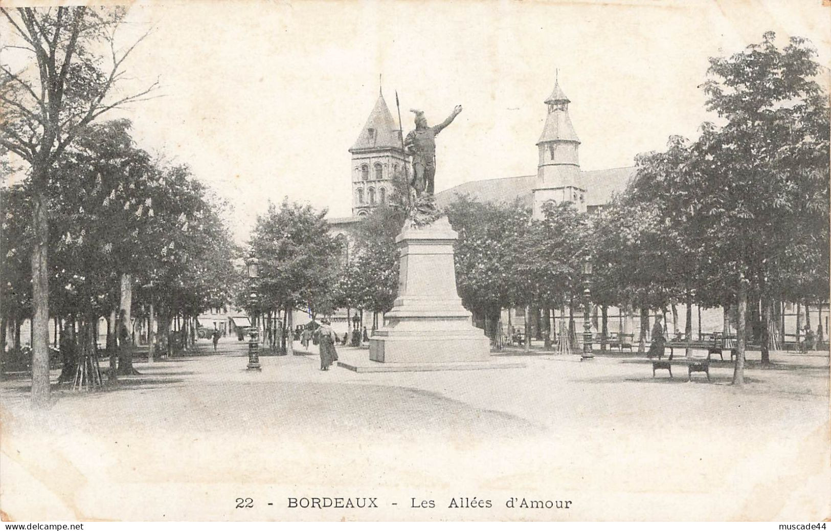 BORDEAUX - LES ALLEES D AMOUR - Bordeaux