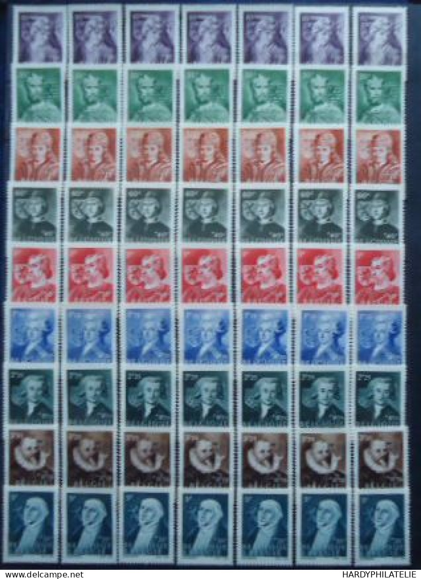 BELGIQUE N°661/669 MNH** - Unused Stamps