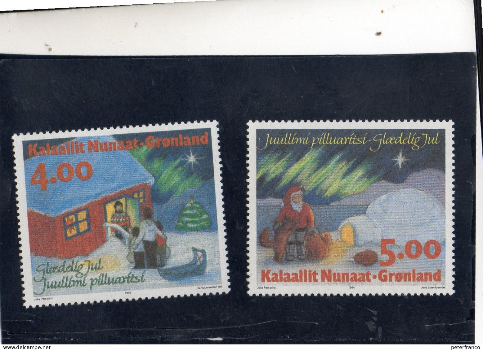 1994 Groenlandia - Christmas - Neufs