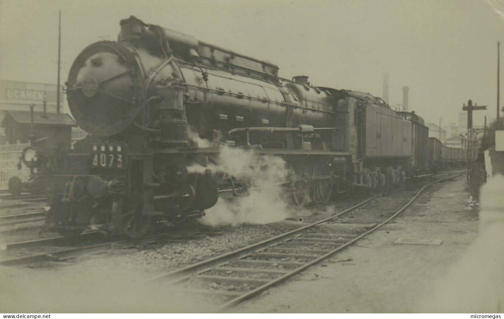 Locomotive 4073 - Photo L. Hermann - Treinen