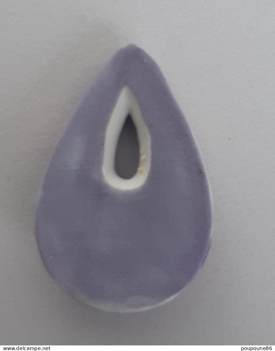 FEVE - FEVES -  "LES PENDENTIFS"-  JOLI PENDENTIF ROSE VIOLET ARGENT - Autres & Non Classés