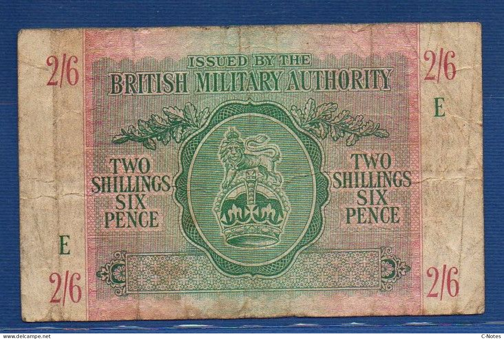 GREAT BRITAIN - P.M 3 – 2 Shillings 6 Pence ND (1943) Circulated, No S/n - Forze Armate Britanniche & Docuementi Speciali