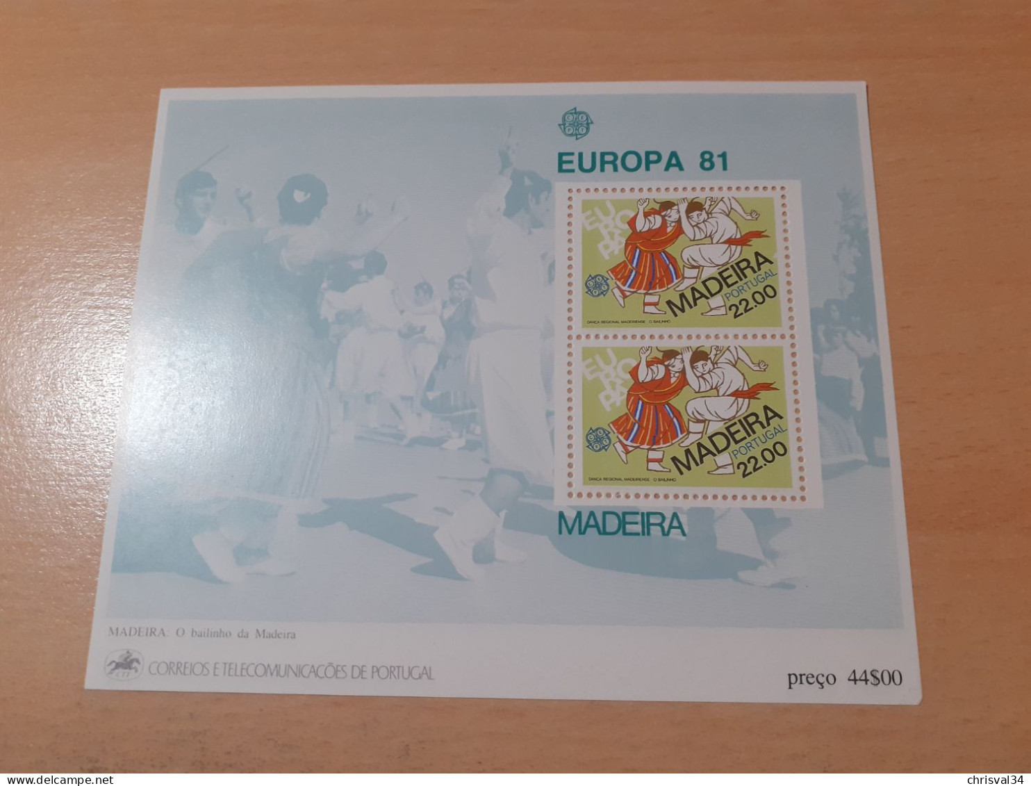 TIMBRES   EUROPA   1981  BF  MADERE   N  2   COTE  5,00  EUROS    NEUFS  LUXE** - 1981