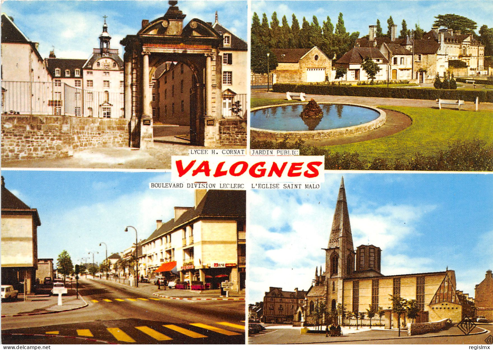 50-VALOGNES-N°1019-B/0333 - Valognes