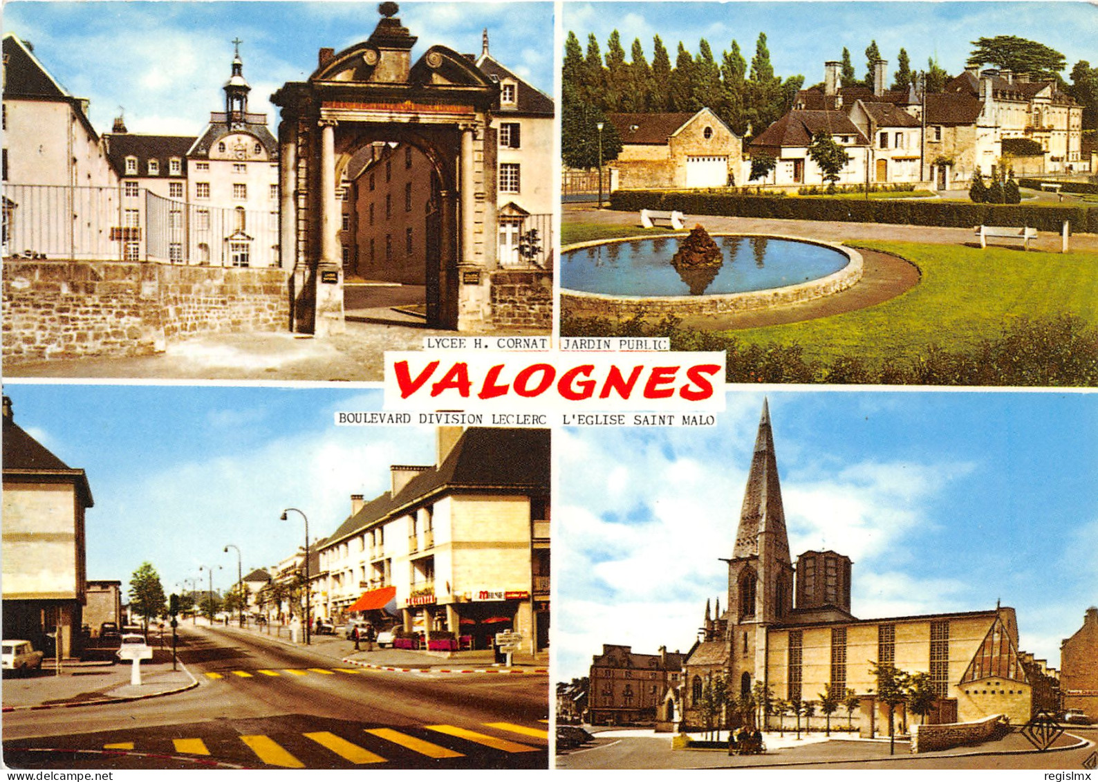 50-VALOGNES-N°1019-B/0331 - Valognes