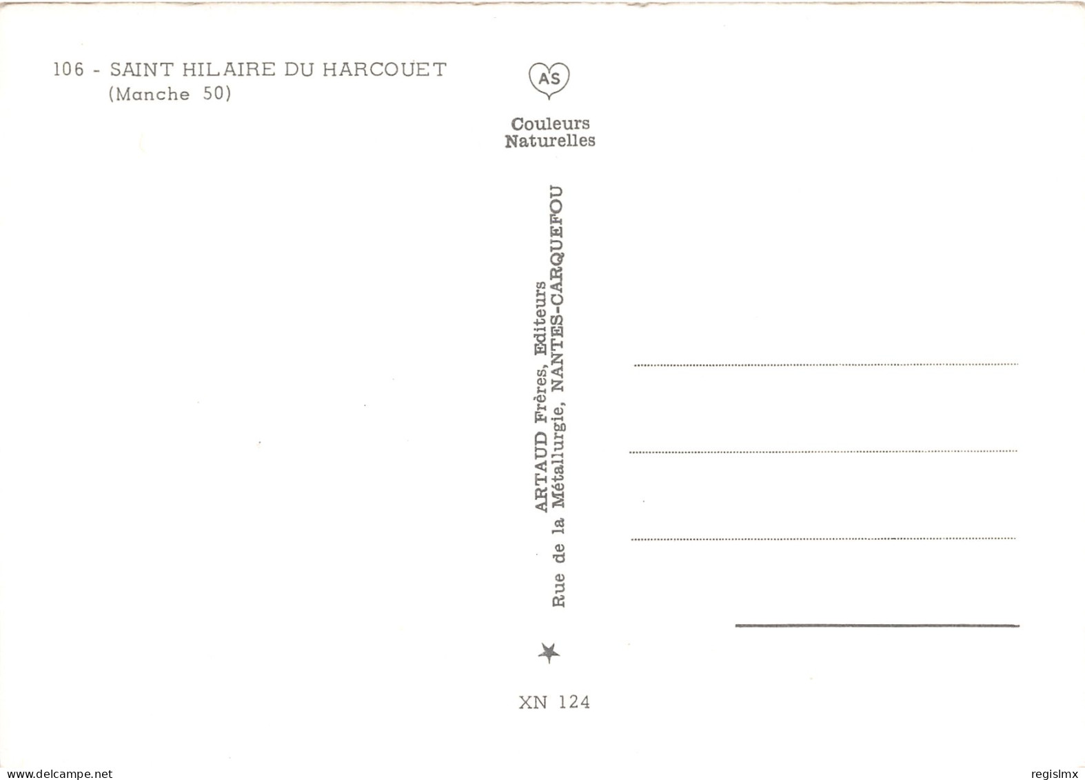50-SAINT HILAIRE DU HARCOUET-N°1019-A/0351 - Saint Hilaire Du Harcouet