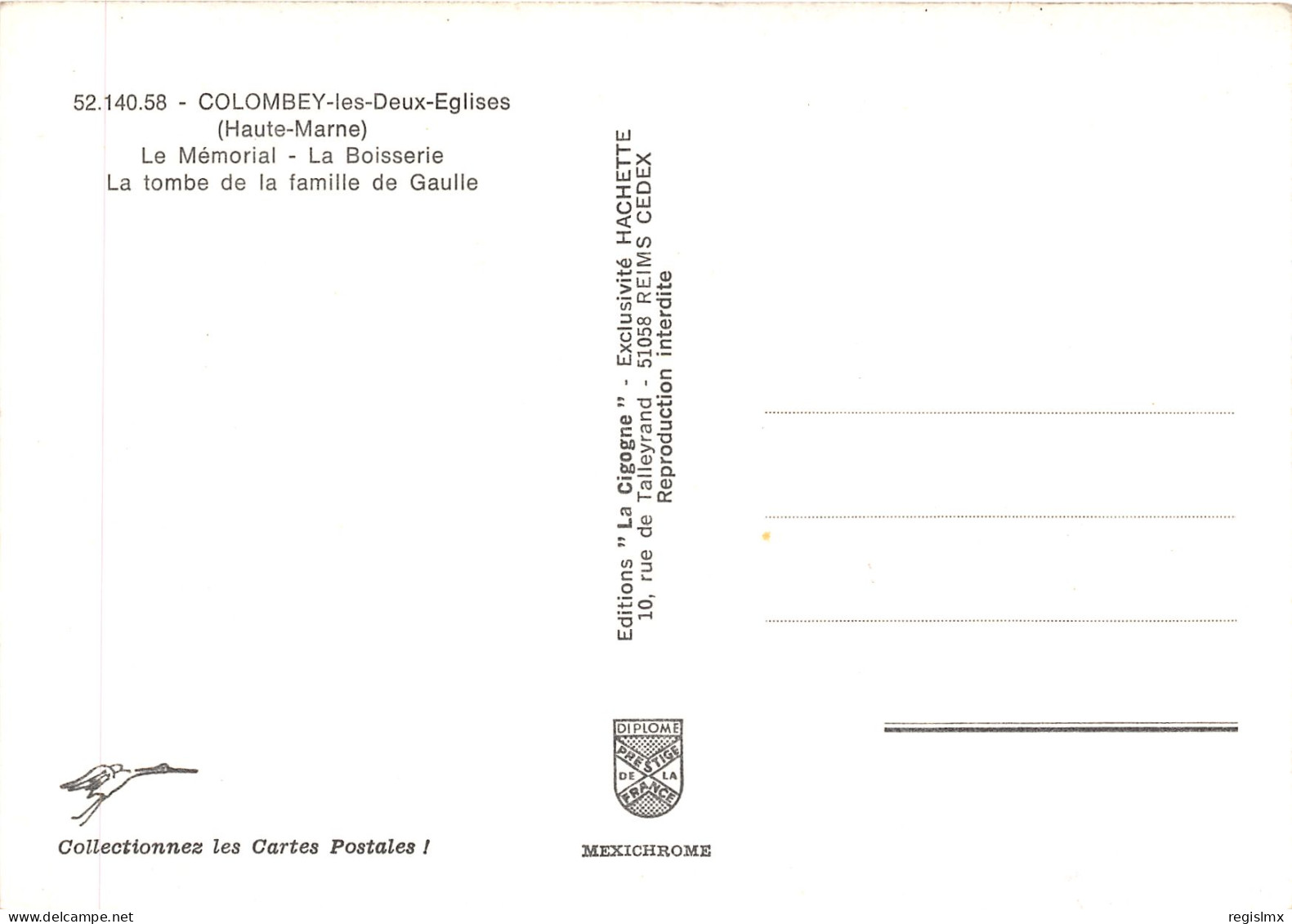 52-COLOMBEY LES DEUX EGLISES-N°1019-E/0165 - Colombey Les Deux Eglises