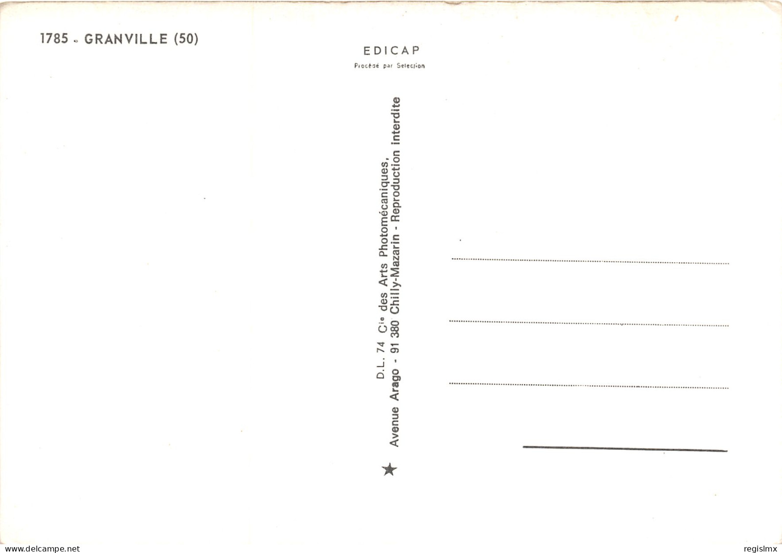 50-GRANVILLE-N°1019-D/0129 - Granville