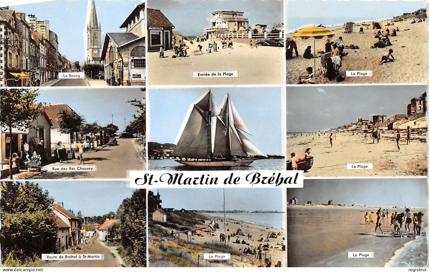 50-SAINT MARTIN DE BREHAL-N°1019-C/0409 - Autres & Non Classés