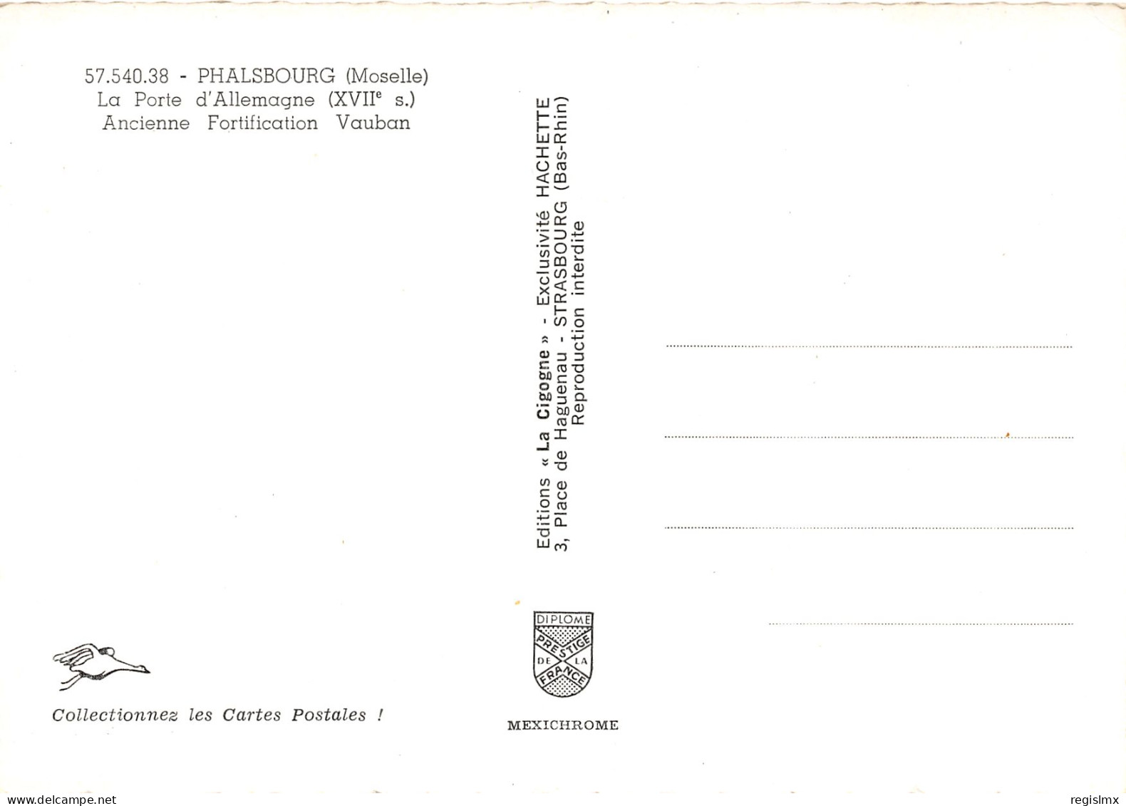 57-PHALSBOURG-N°1020-C/0321 - Autres & Non Classés