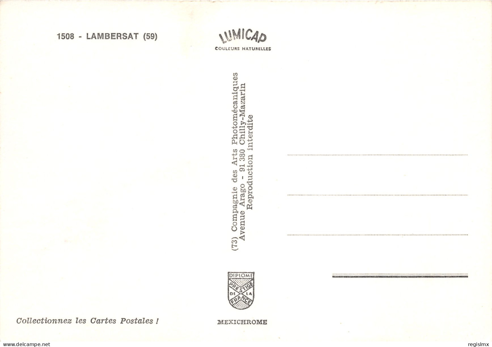 59-LAMBERTSAT-N°1020-E/0299 - Lambersart