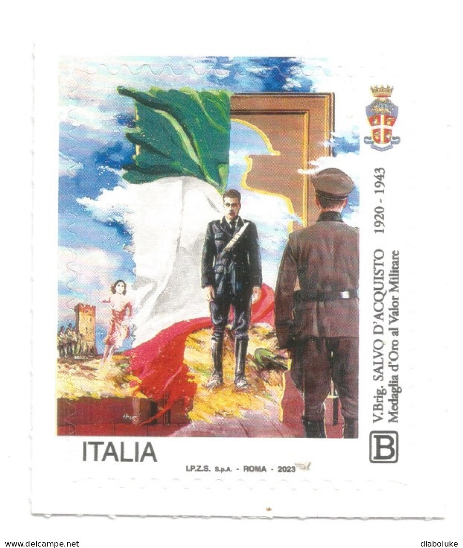 (REPUBBLICA ITALIANA) 2023, SALVO D'ACQUISTO - Francobollo Nuovo MNH** - 2021-...: Mint/hinged