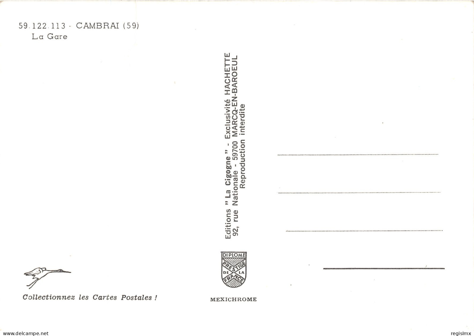 59-CAMBRAI-N°1020-D/0249 - Cambrai