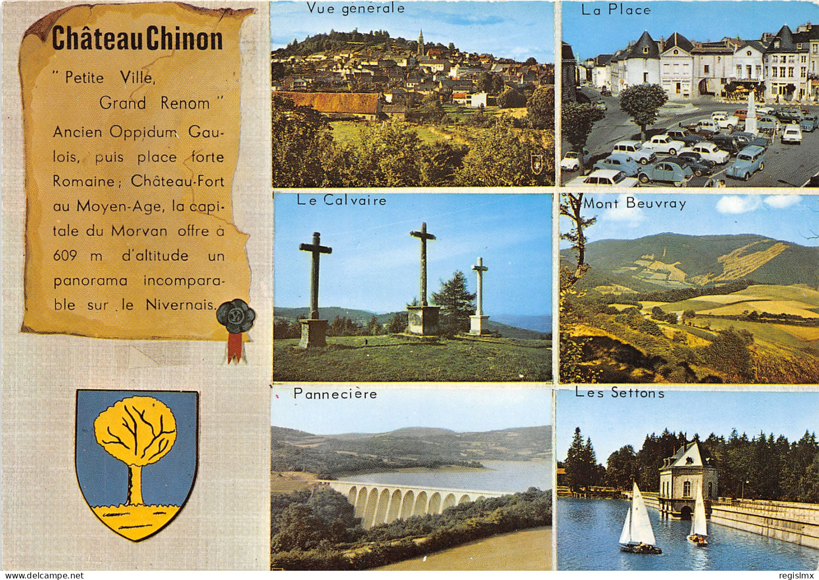 58-CHÂTEAU CHINON-N°1020-D/0089 - Chateau Chinon