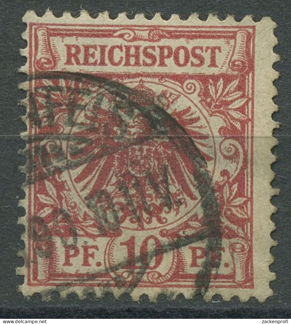 Deutsches Reich 1889 Krone/Adler 47 B Gestempelt Geprüft - Gebraucht