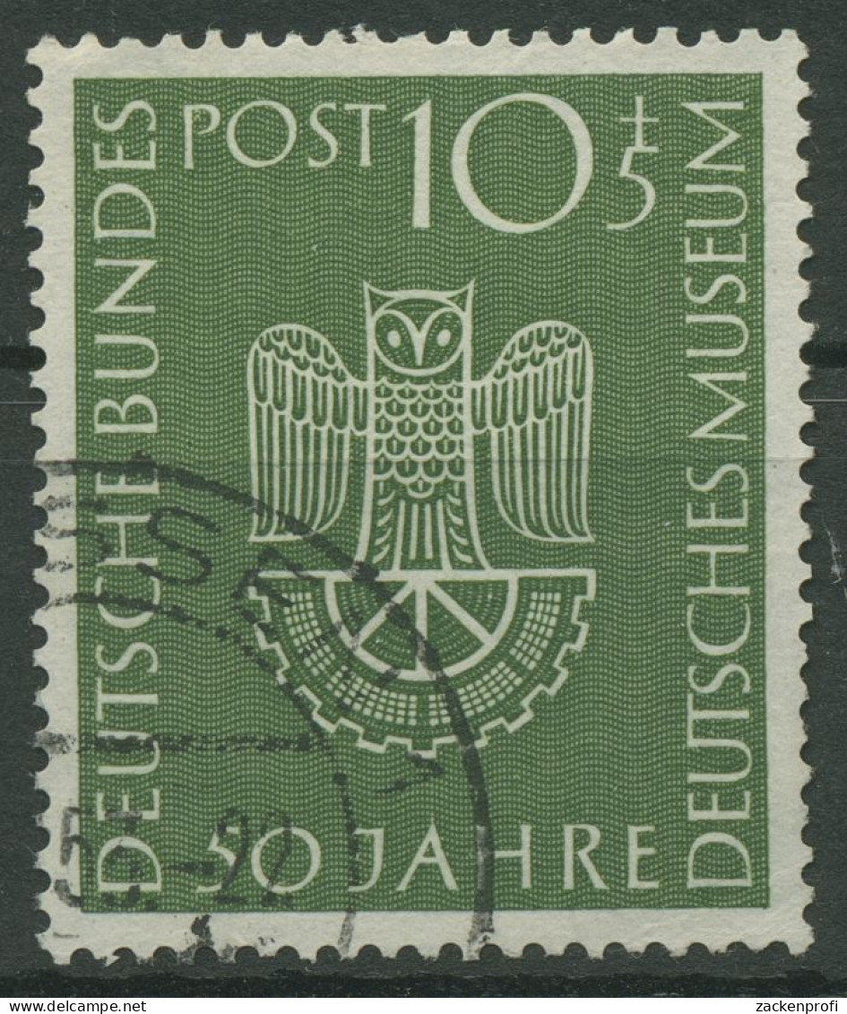 Bund 1953 50 Jahre Dt. Museum München 163 Gestempelt (R19501) - Used Stamps