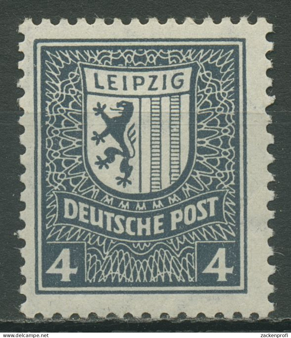 SBZ West-Sachsen 1946 Abschiedsserie WZ X Fallend 151 X Postfrisch, Kl. Knick - Sonstige & Ohne Zuordnung