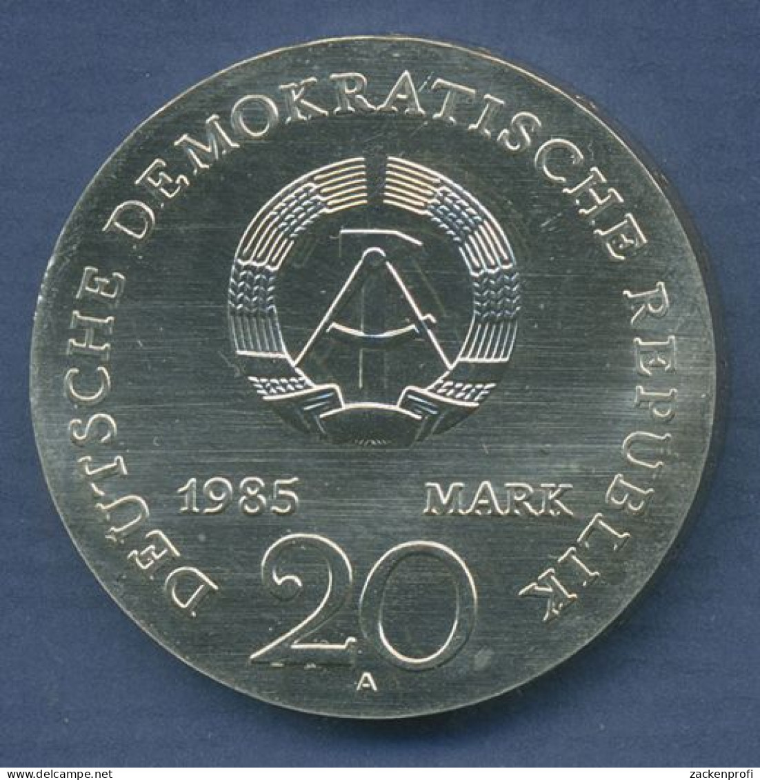 DDR 20 Mark 1985 Ernst Moritz Arndt, J 1605 Vz (m3564) - Sonstige & Ohne Zuordnung