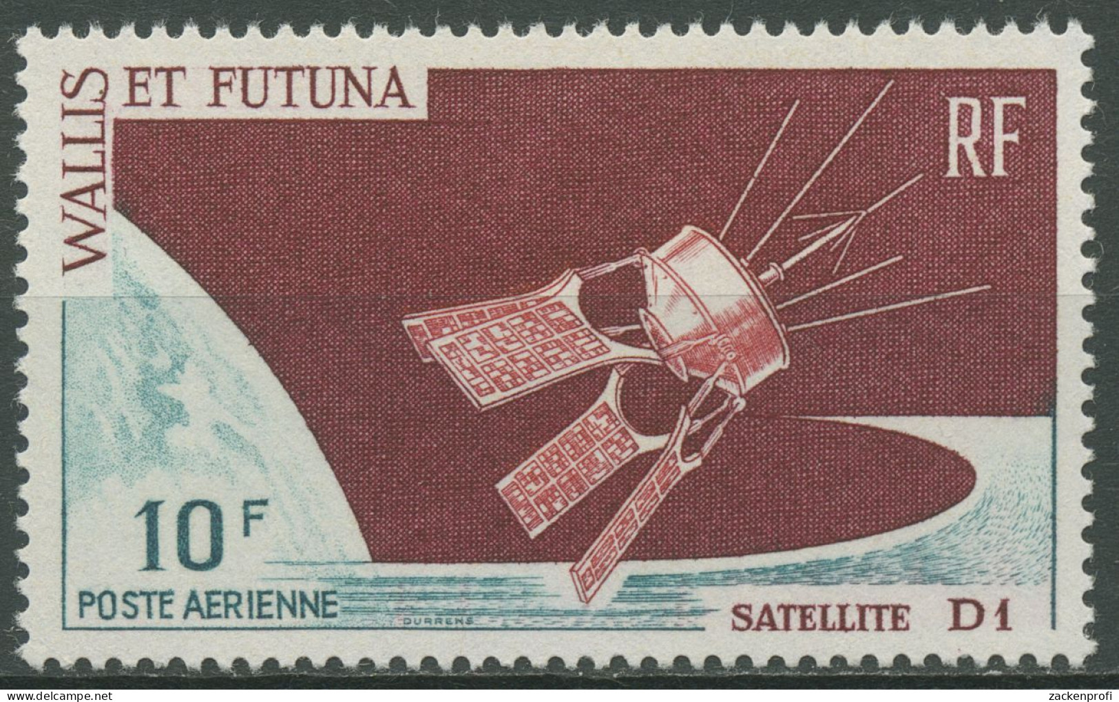 Wallis Und Futuna 1966 Start Des Französischen Satelliten D 1, 211 Postfrisch - Nuevos