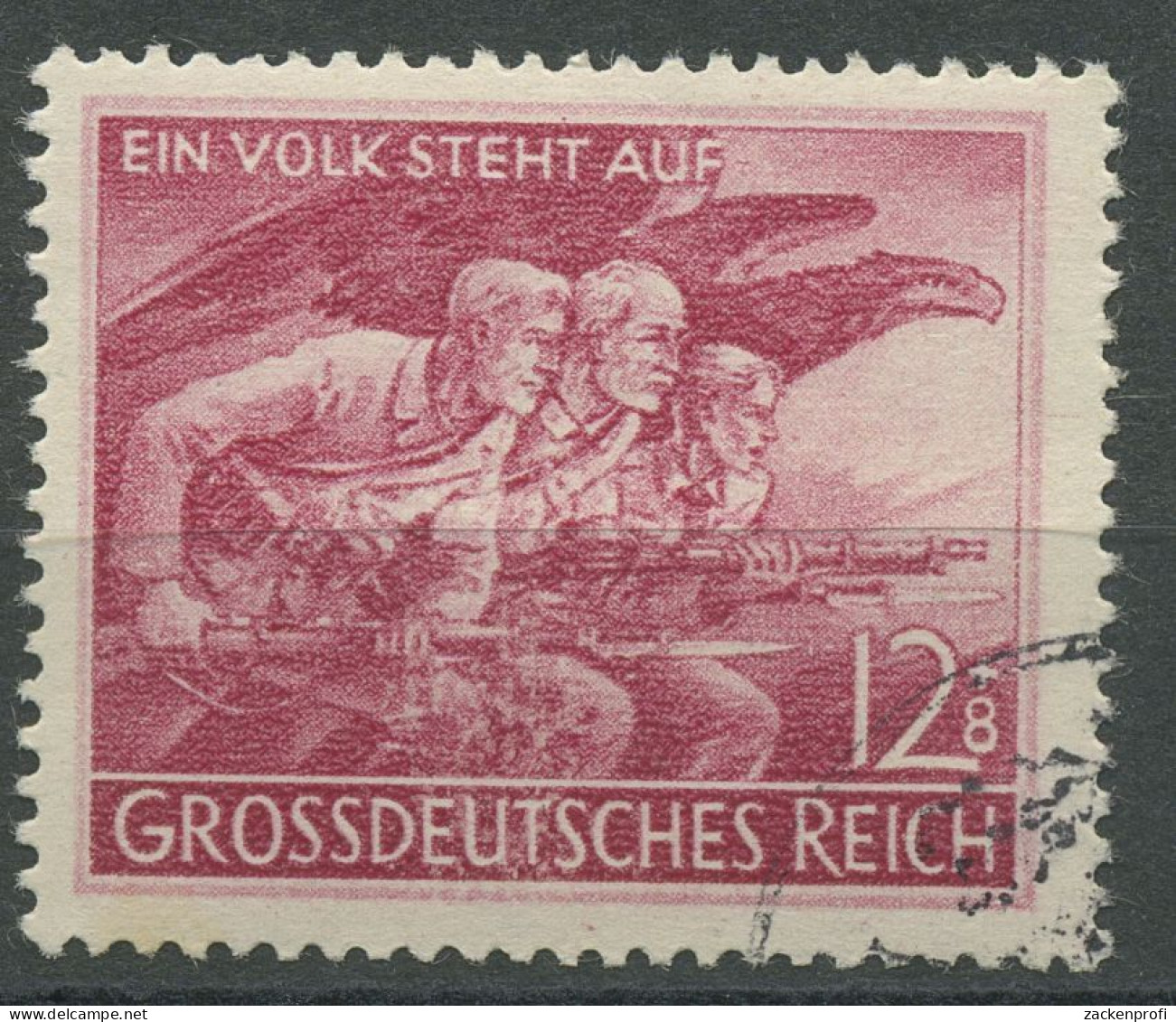 Deutsches Reich 1945 Der Volkssturm 908 Gestempelt - Used Stamps